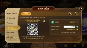 Hướng dẫn nạp tền Iwin bằng tiền ảo