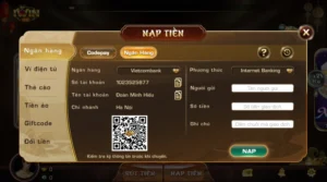 Nạp tiền Iwin qua Ngân hàng